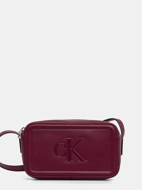 Calvin Klein torebka kolor fioletowy LV04F3220G - zdjęcie produktu nr 1