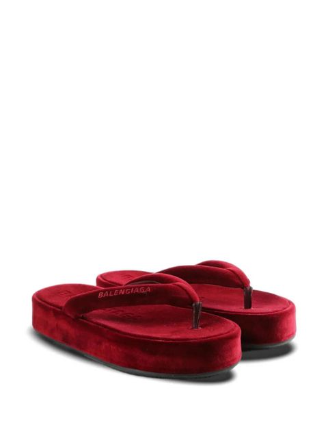 Balenciaga Jet Lag sandals - Red - zdjęcie produktu nr 2