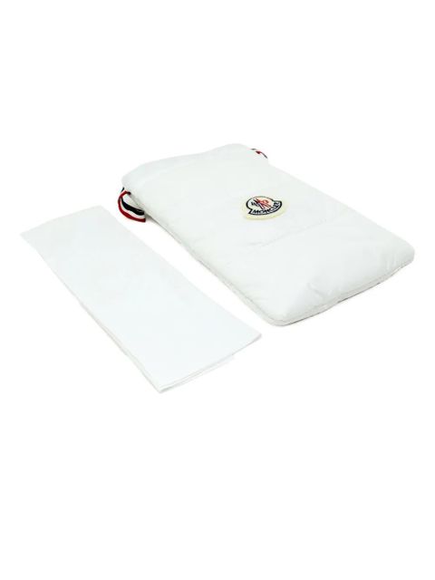 Moncler Eyewear logo round sunglasses - Black