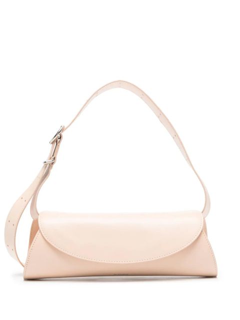 Jil Sander Cannolo leather shoulder bag - Pink - zdjęcie produktu nr 1