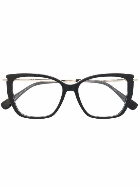 Max Mara Eyewear cat-eye frame glasses - Black - zdjęcie produktu nr 1