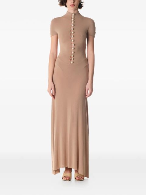 MANURÍ Mia maxi dress - Neutrals - zdjęcie produktu nr 2