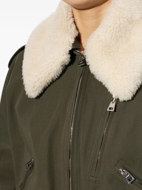 Givenchy zip-fastening bomber jacket - Green