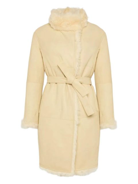 Yves Salomon reversible Toscana lambskin coat - Neutrals - zdjęcie produktu nr 1