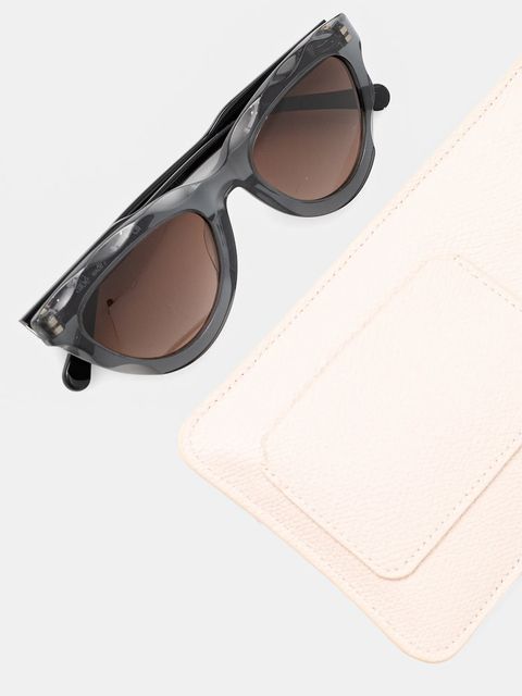 Chloé okulary przeciwsłoneczne damskie kolor czarny CH0294S