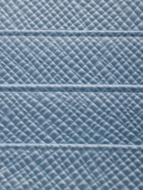 Prada textured cardholder - Blue