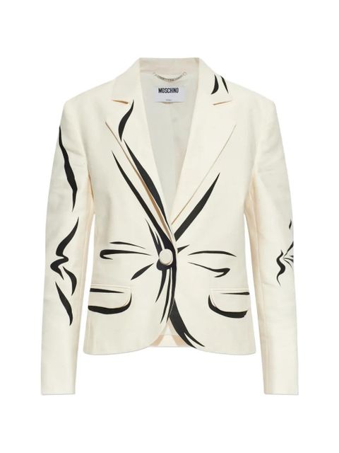 Moschino printed jacket - Neutrals - zdjęcie produktu nr 1
