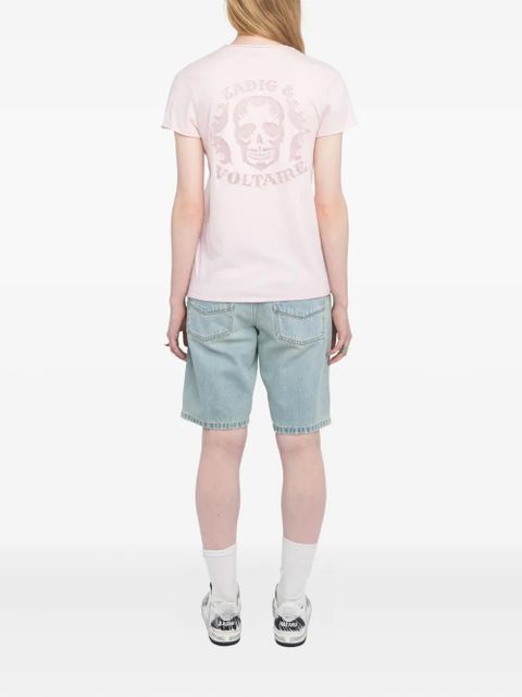 Zadig&Voltaire v-neck t-shirt - Pink