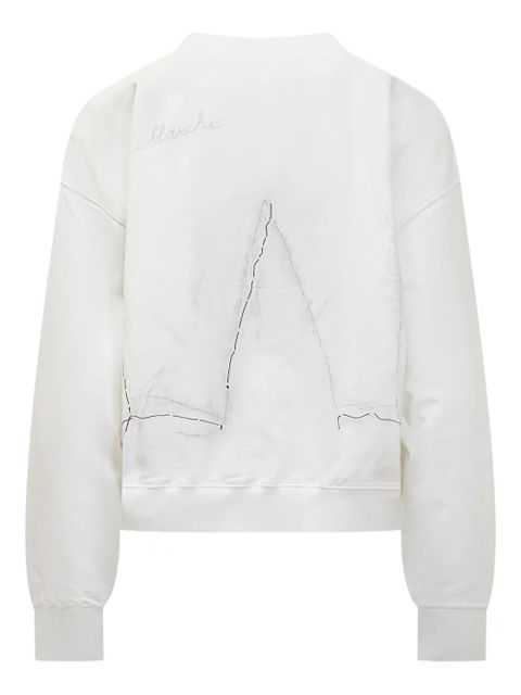 Givenchy logo sweatshirt - White