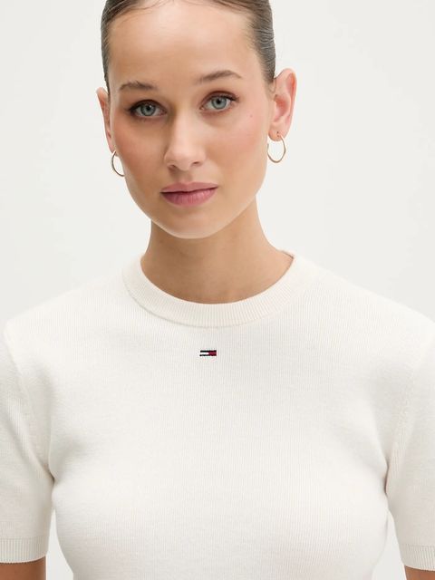 Tommy Jeans sweter bawełniany