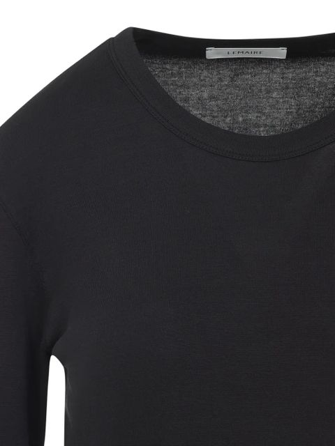 LEMAIRE ribbed crew-neck top - Blue