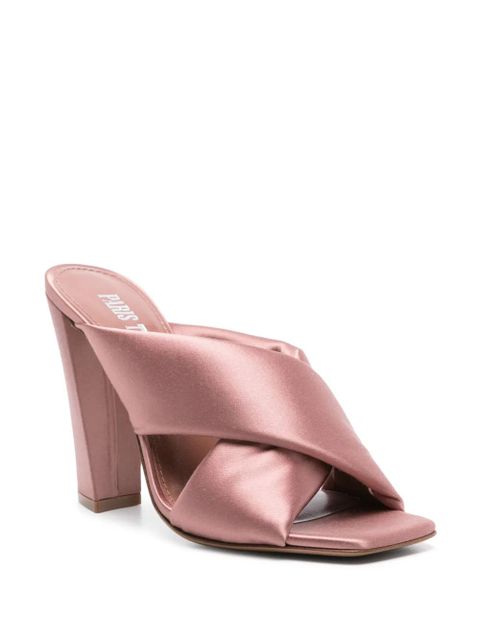 Paris Texas Dafne 110mm satin sandals - Pink - zdjęcie produktu nr 2
