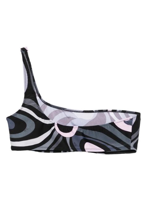 PUCCI one-shoulder bikini top - Black