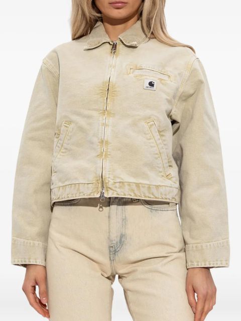 Carhartt WIP Emery organic-cotton zip-up denim jacket - Neutrals - zdjęcie produktu nr 2