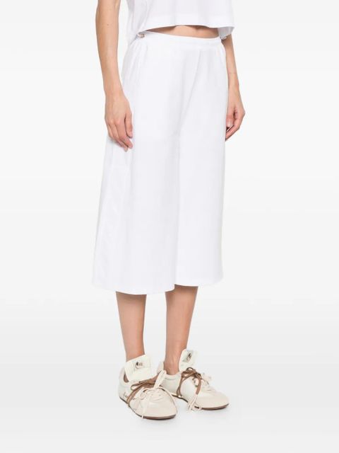Max Mara drawstring trousers - White