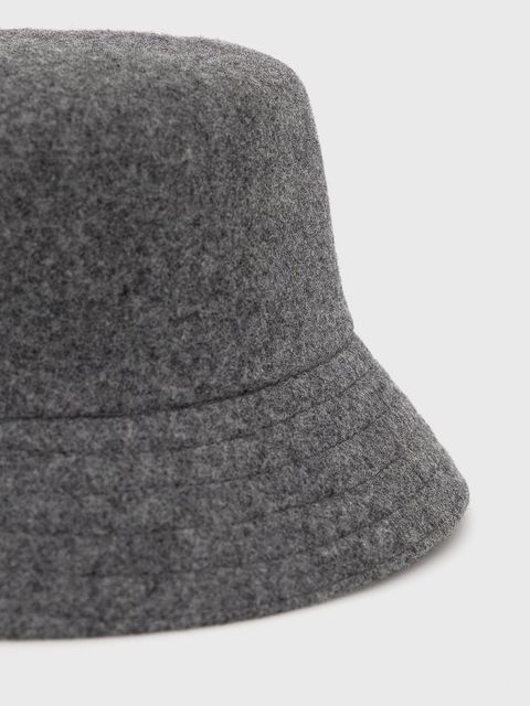 Kangol Kapelusz wełniany kolor szary K3191ST.FL034-FL034