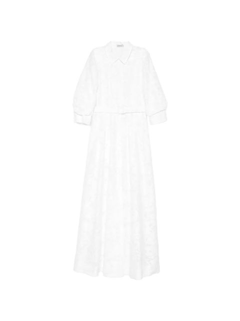 Simkhai floral belted maxi dress - White - zdjęcie produktu nr 1