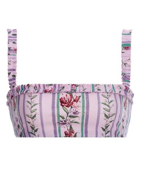 Agua By Agua Bendita Olmo Honeysuckle bikini top - Pink - zdjęcie produktu nr 1