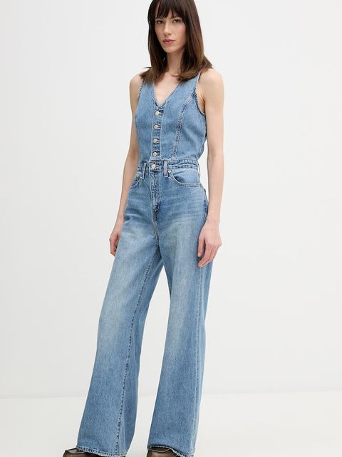 Levi's kombinezon jeansowy DNM VEST WIDELG - zdjęcie produktu nr 2