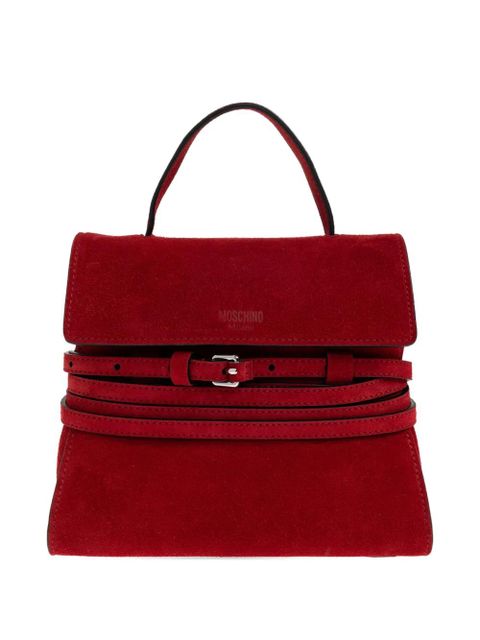 Moschino buckle-strap tote bag - Red - zdjęcie produktu nr 1