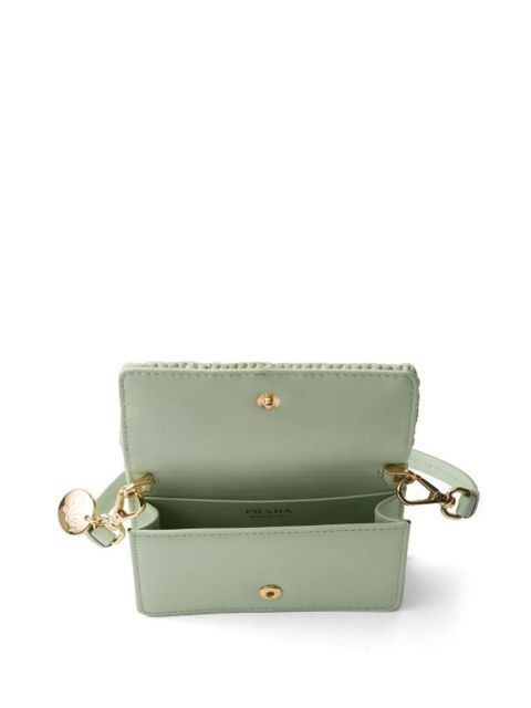 Prada crochet card holder - Green - zdjęcie produktu nr 2