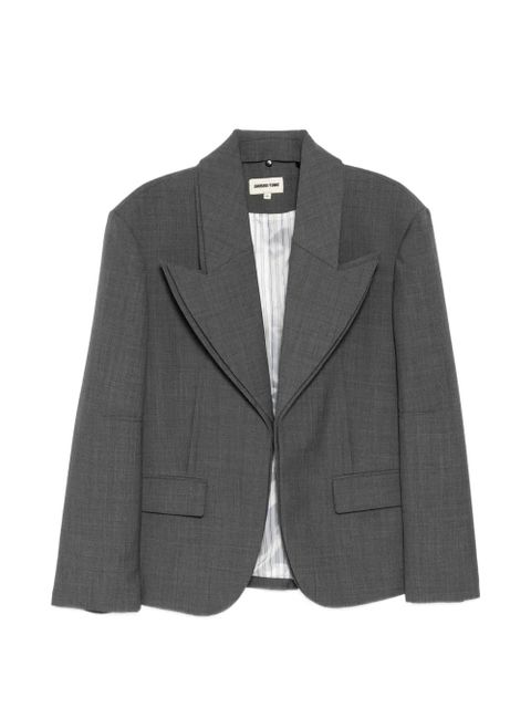 SHUSHU/TONG peak-lapel blazer - Grey - zdjęcie produktu nr 1
