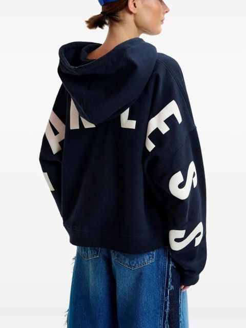 Essentiel Antwerp printed cotton sweatshirt - Blue