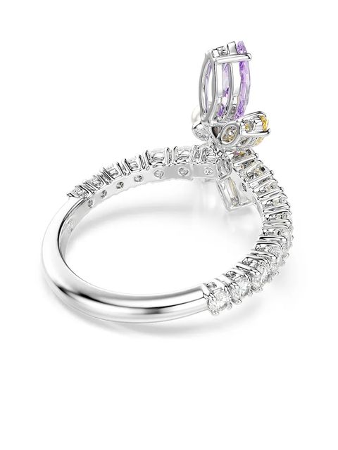 Swarovski pierścionek damski metalowy z kryształem Ariana Grande x Swarovski - zdjęcie produktu nr 1