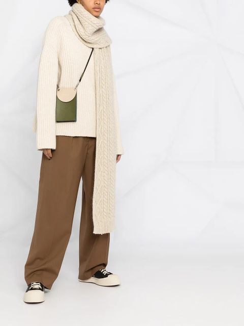 Marni tailored wide-leg trousers - Brown - zdjęcie produktu nr 2