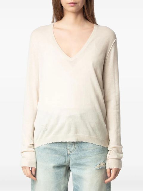 Zadig&Voltaire Rivy sweater - White