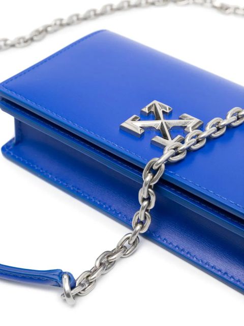 Off-White Jitney 0.5 Arrows-plaque crossbody bag - Blue
