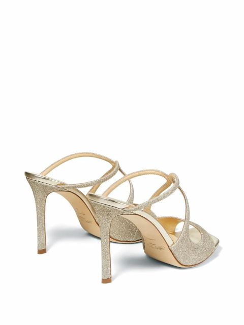 Jimmy Choo 95mm Anise sandals - Silver