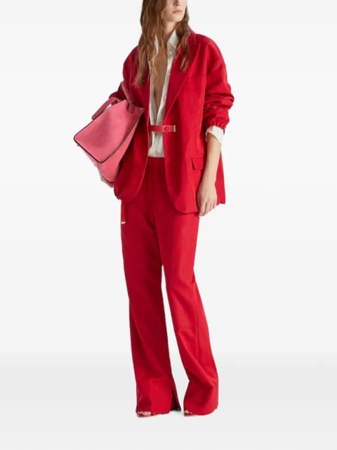 FENDI belted jacket - Red - zdjęcie produktu nr 2