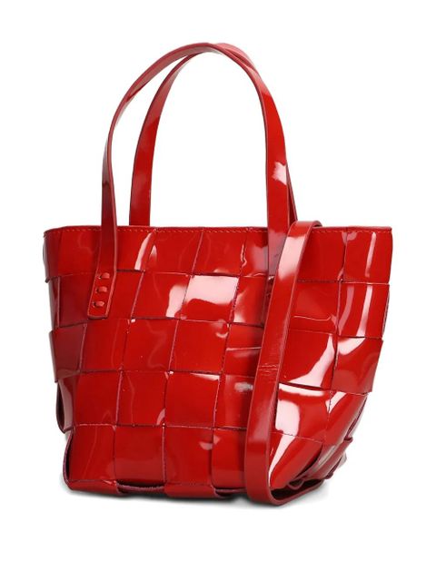 DRAGON DIFFUSION mini Japan woven shoulder bag - Red - zdjęcie produktu nr 2