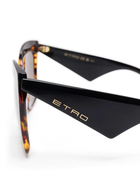ETRO oversized-frame sunglasses - Black - zdjęcie produktu nr 2