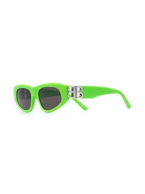 Balenciaga Eyewear Dynasty D-frame sunglasses - Green - zdjęcie produktu nr 2