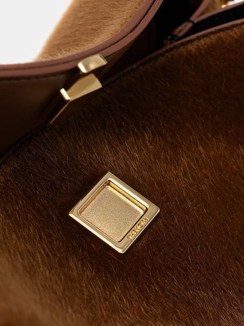 Themoire torebka kolor brązowy TMFW25EUDCAH124