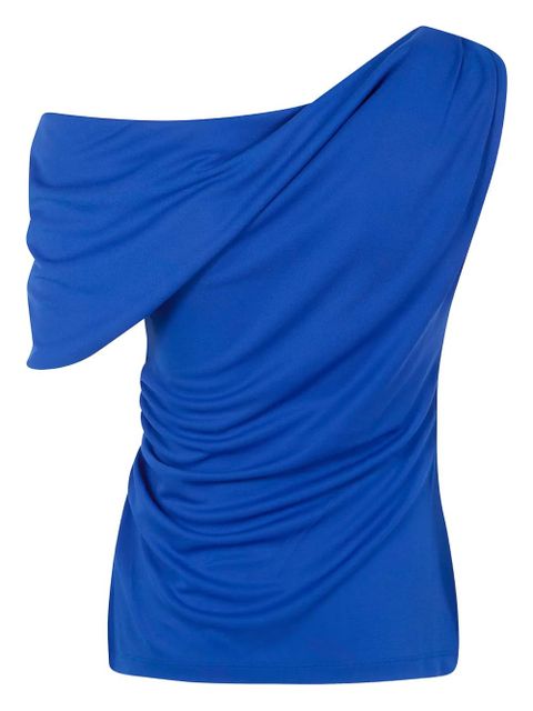 Lauren Ralph Lauren draped one-shoulder top - Blue - zdjęcie produktu nr 2