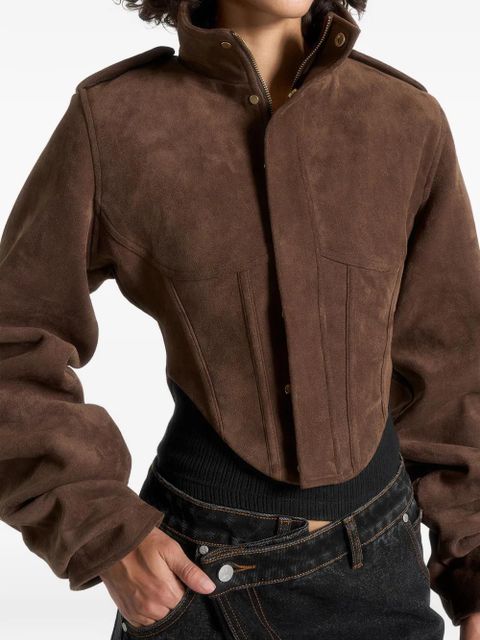 Manière De Voir Solange jacket - Brown