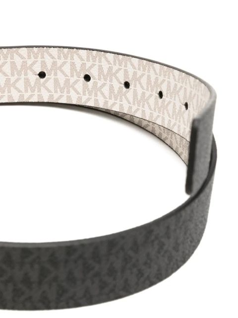 Michael Kors all-over logo print belt - Grey - zdjęcie produktu nr 2
