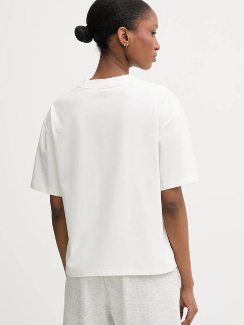 HUGO t-shirt damski kolor beżowy 50556807