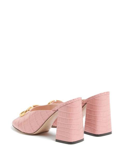 Valentino Garavani vlogo slide sandals - Pink