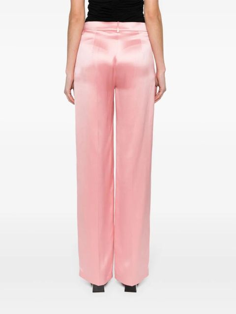 Magda Butrym high-waist wide-leg trousers - Pink