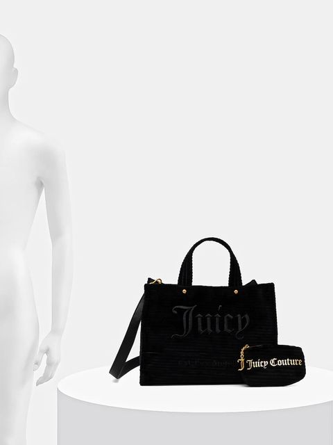 Juicy Couture torebka Iris Velvet kolor czarny BIJIR8941WC9 - zdjęcie produktu nr 2
