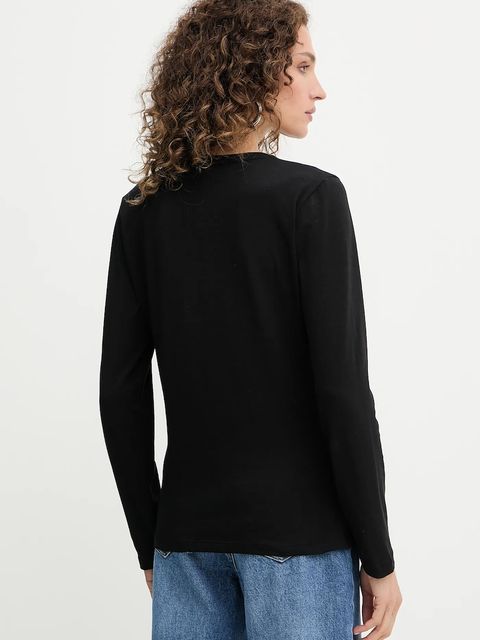 Liu Jo longsleeve kolor czarny TF5300.JS003