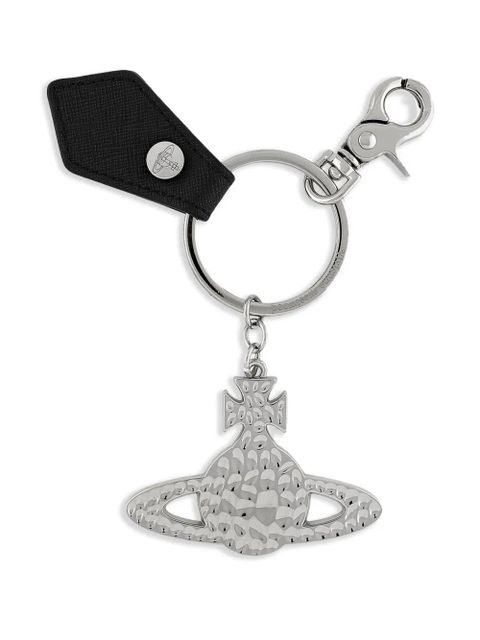 Vivienne Westwood Orb-plaque keychain - Black - zdjęcie produktu nr 1