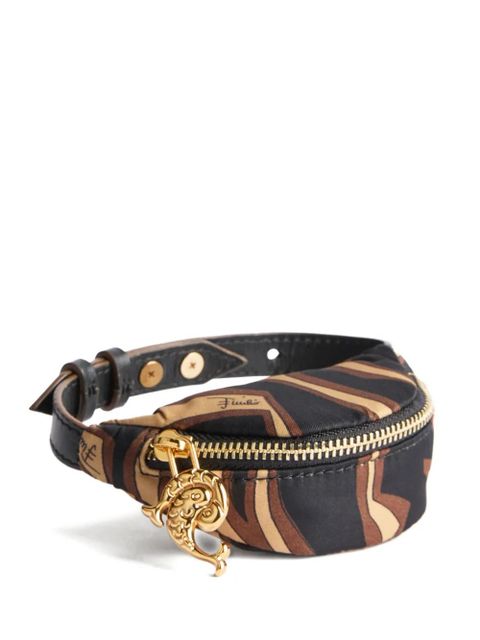 PUCCI Yummy leather-strap printed coin purse - Black - zdjęcie produktu nr 1
