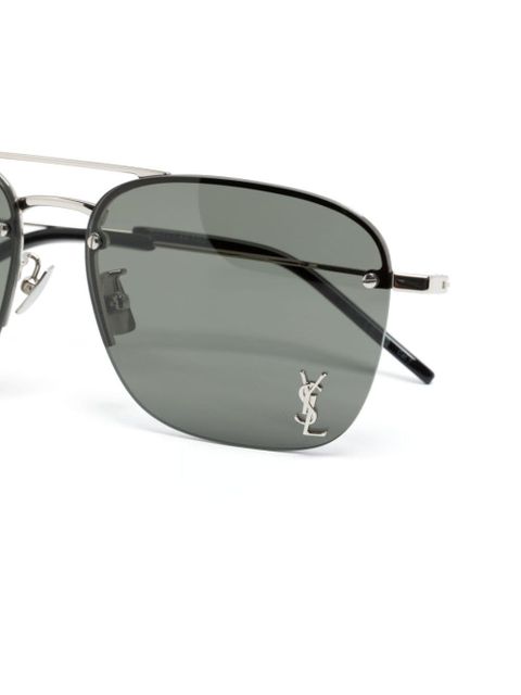 Saint Laurent Eyewear SL 309 M metal sunglasses - Silver