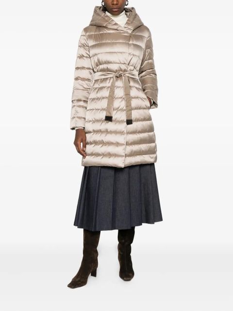 Max Mara Novef hooded coat - Brown - zdjęcie produktu nr 2