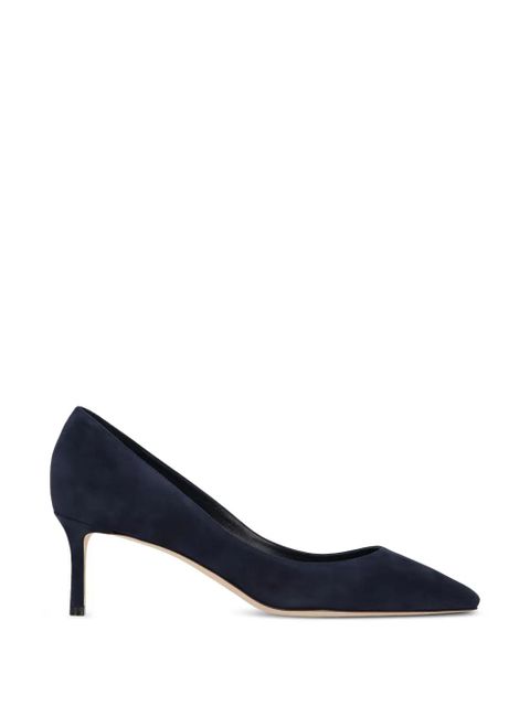 Jimmy Choo Romy pointed-toe pumps - Blue - zdjęcie produktu nr 1